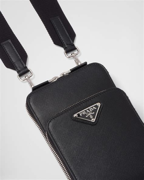 prada saffiano cell phone sleeve|Shop Prada Saffiano Leather Smartphone Case .